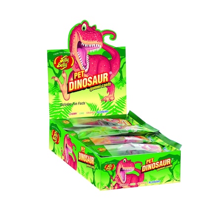 Jelly Belly Pet Dinosaur Assorted Fruit Gummi Candy 1.75 oz 5240